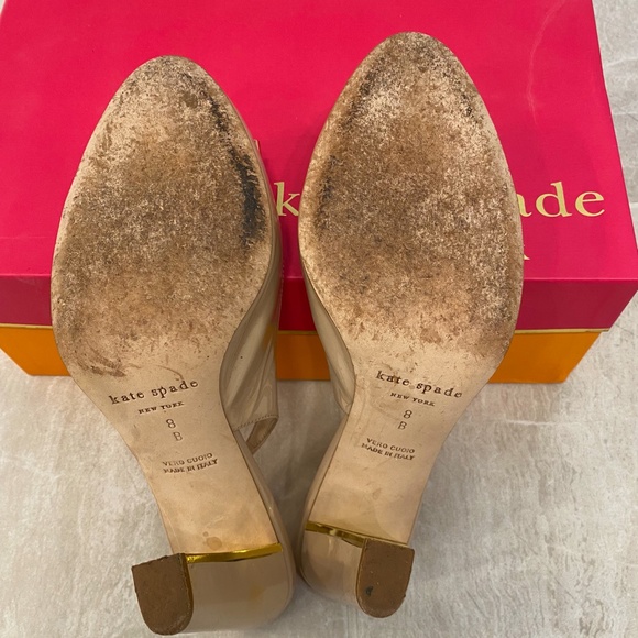 Kate Spade Nude Slingback Heels - Picture 4 of 4
